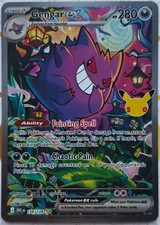 154/128 Gengar ex SIR Pokémon TCG 30th Anniversary Celebration MINT Pack Fresh picture