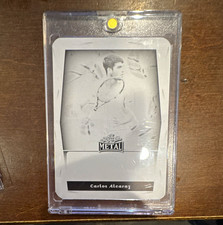 Leaf 2023 Christmas Exclusive Carlos Alcaraz Printing Plate Black 1/1 CA-CA-1 picture