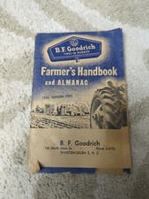 B F Goodrich Farmers Handbook And Almanac 1955 Tires Farmer Advertising Farming picture