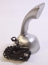 Eureka Phone Silver Cobra Style Retro Novelty Touch Tone Prop Kitsch TESTED picture