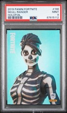 2019 Panini Fortnite Series 1 Holofoil Skull Ranger #196 PSA 9 USA picture