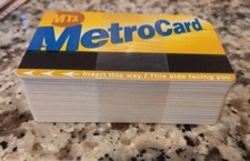 10 NEW METRO CARDS NYC ORIGINAL NEW OLD STOCK. THEY STOPPED MAKING picture
