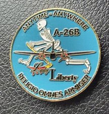 Rare USAF WWII Stealth Bomber Challenge Coin Air Force Plane Lady Liberty picture