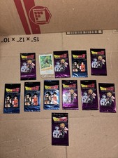 Lot Of 11 Dragonball TCG Trunks Saga 3 Card Foil Promo Pack SEALED picture