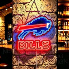 US STOCK Buffalo Bills LED Neon Sign 15.5