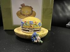 “Gardening Hat” Trinket Box, by National Home Garden Club, PHB picture