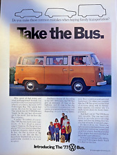1977 Advertisement Volkswagen Bus picture