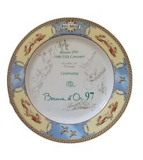 RarePaul Bocuse French Cooking Signed By 5 Chefs Restaurant Plate Chicago picture