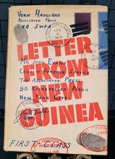 WWII Survival Book Letter From New Guinea By Vern Haugland War Edition Incribed picture