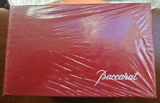 Vintage NEW Sealed in box BACCARAT France Red Swirl Tree Noel Sapin Foret Rubis picture