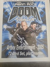 2005 Artbox Doom Movie #1-72 Complete Base Card Set + R1, R3, R6 & R9, 1 Wrapper picture