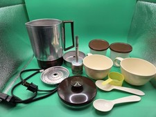 Nesco 4, MCM Traveler Coffeemaker Travel Kit Vintage Portable Coffee Percolator  picture