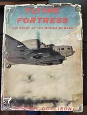 WWII 1943 Flying Fortress B-17 Book Signed by 40+ Boeing Factory Workers Aces picture