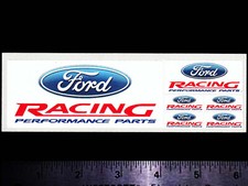 FORD Racing - Performance Parts - Original Vintage Decal/Sticker Shelby Mustang  picture