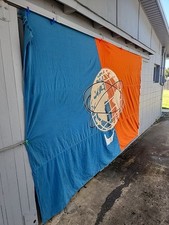 1964-65 New York World’s Fair 8'x12'  Flag, Blue & Orange Collectible picture