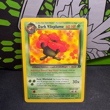 Dark Vileplume (30) Unlimited Rare Team Rocket 30/82 MP picture