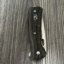 Used Buck 340 Folding Knife Liner lock Made In USA  picture