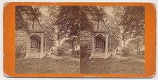 NEW YORK SV - Hudson River - Kingston Home - Edward Lewis 1870s picture