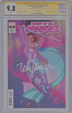 CGC SS Signed Tessa Thompson Marvel Return Of The Valkyries #3 Graded 9.8 Full S picture