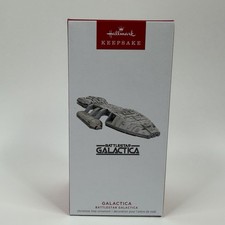 2023 Hallmark Keepsake Battlestar Galactica Ship Magic Light Ornament New In Box picture
