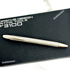 NEW Porsche Design Tec Flex P3100 Braided Weave Ballpoint Pen Collectors Gift picture