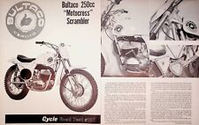 1965 Bultaco 250cc Motocross Scrambler - 3-Page Vintage Motorcycle Test Article picture