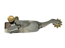 Showman Stainless Steel Men's Western Spurs picture