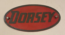 Vintage Dorsey Trucking Badge 6X12  1960s. Rare picture