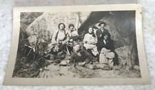 Antique -Vintage 1910's - 1915 Family Mountains Kids - Photo Photograph picture