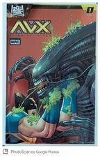 AVX Alien Vs X-Men #1 - John Romita Jr Foil Variant Cover - Marvel Comics 2026 picture