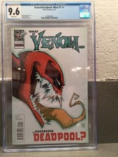 What If? Venom Possessed Deadpool #1 Hot Key CGC 9.6 NM+ Venompool 1st Pr Marvel picture