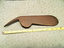 Antique Gifford Wood Ice Axe Head w Spike for Cutting Hauling Blocks of Ice picture