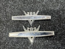 VTG 1960s Ford Falcon Emblem Trim Ornament C5DB‑16B114-A Original Badge picture