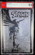 2022 Spawn #185 Comic Silver Sketch Foil Variant, PSA Graded 9.6 picture