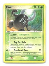 Pinsir 24/92 Rare Legend Maker Pokemon Heavily Played picture