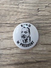 Martin Luther King For President Pin Button Pinback 1968  picture