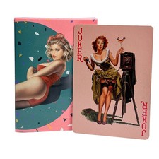 54 Unique Vintage Pin-Up Designs - Beautiful Cute Girls Playing Cards Poker Deck picture
