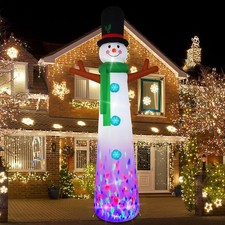 12ft Christmas Inflatable Outdoor Decoration Inflatable Yard 12ft Snowman picture