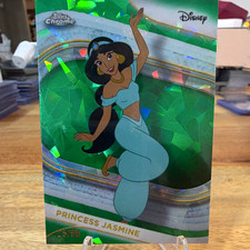 Princess Jasmine - 2025 Topps Chrome Disney Sapphire Aladdin #185 Green /99 picture