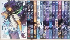 Solo Leveling Vol. 1-15 English Manhwa Set Complete picture