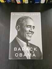 Barack Obama Signed ‘A Promised Land' 1st Edition Hardcover Book picture