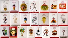 Hallmark Keepsake Lot of 22 Ornaments 1997 to 2017 See List Photos of Actual picture