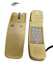 RARE WESTERN ELECTRIC Yellow Trimline Wall touch tone phone picture