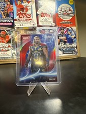 2025 Topps Marvel Studios Chrome Thor Captain America Refractor 01/76 #134 picture