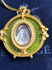 FABERGÉ STYLE,GOLD, IMPERIAL COLLECTION, MINI FRAME, ORNEMENT,STAMFORD picture
