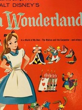 RARE ANTIQUE COLLECTIBLE-WALT DISNEY'S “ALICE IN WONDERLAND” 1959 DQ1208 picture