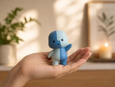 Lil Finder Guy - 3D Printed | Computer Icon Figurine | Professional Tech Decor & picture