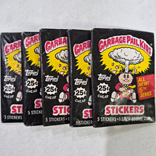 1986 Vintage Garbage Pail Kids 5th Series – 5 Unopened Original Wax Packs picture