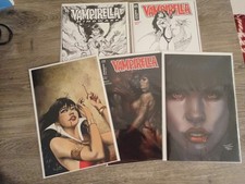 🌟Vampirella Variant Lot: Exclusive Foil, Virgins Ratios B/W High-Grade Horror🌟 picture