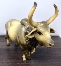 Vintage Breyer Brahma Bull 70 Mold 1958-1967 Glossy E.M. Boehm Sculptor Pre-Mark picture